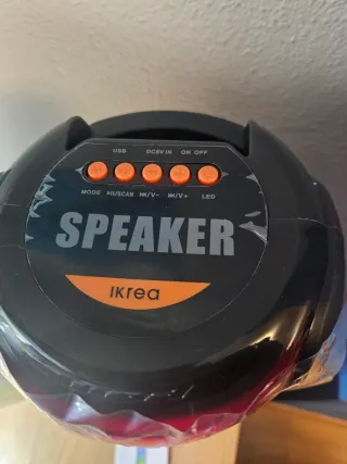 Altavoz Bluetooth IKFEA WF4080 Negro