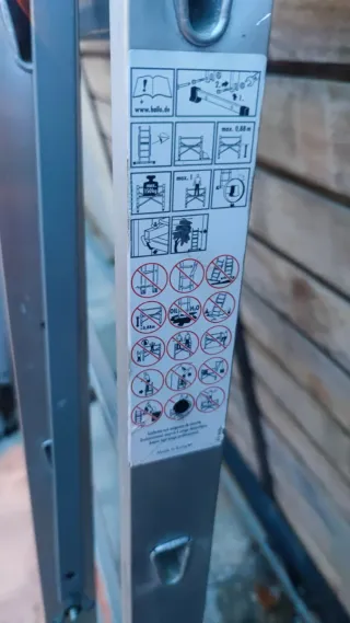 Andamio homologado de aluminio HAILO Hobby 3