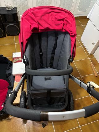Cochecito Bebé Bugaboo Cameleon Rojo