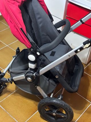 Cochecito Bebé Bugaboo Cameleon Rojo
