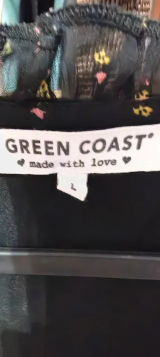 Vestido adolescente GREEN COAST negro