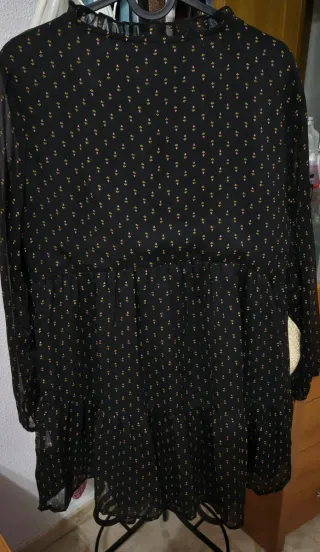 Vestido adolescente GREEN COAST negro