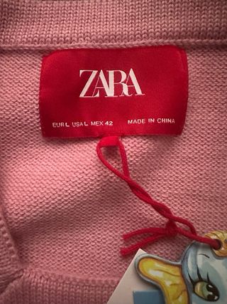 Chaleco Zara Rosa Harry Lambert