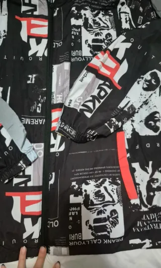 Chaqueta Rompevientos Urbana Multicolor