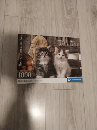 Puzzle Clementoni 1000 Piezas Gatitos