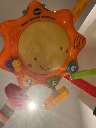 Manta y gimnasio VTech cantarín