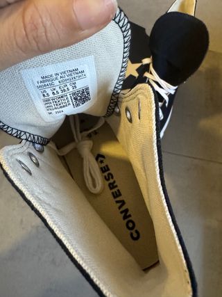 Converse plataforma negras