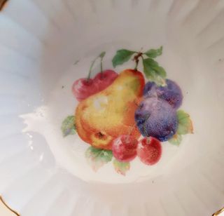 7 Platos Santa Clara Vigo Mah 1950 oro de postre