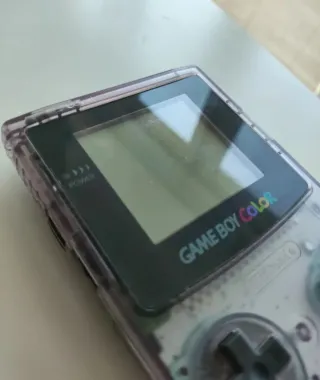 Nintendo Game Boy Color Morado + Wario Land