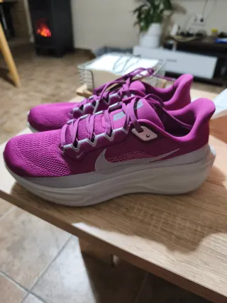 Zapatillas Nike Mujer Rosa y Plateadas