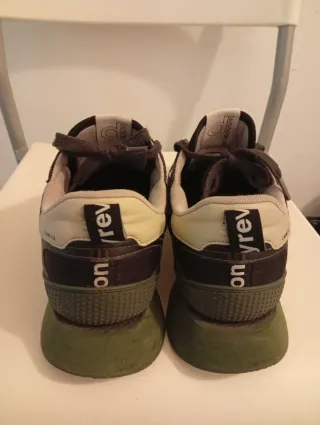 Zapatillas Duuo Hombre Marrón/Verde Casual