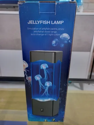 Lampada Meduse LED 7 colori