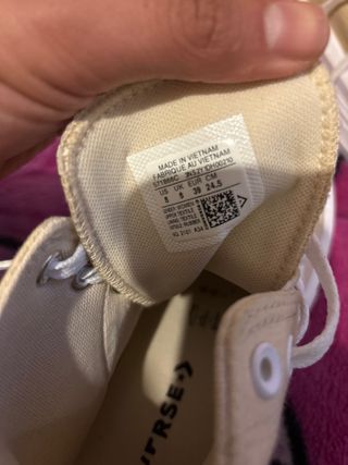 Converse Beige Plataforma