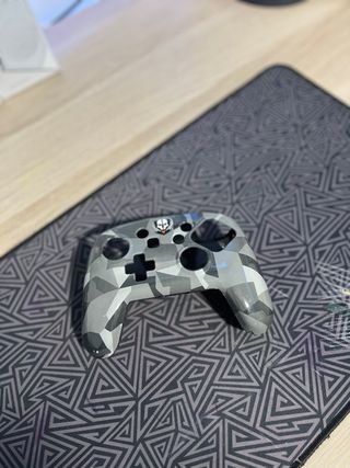 Carcasa Mando Camuflaje Gris para mando Nintendo