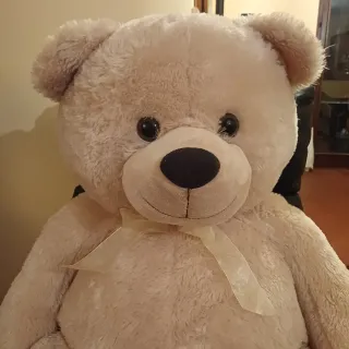 Orso peluche grande morbido