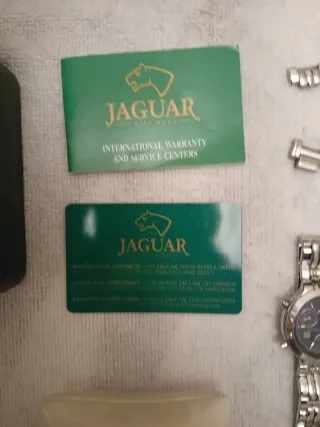 Reloj Jaguar Hombre Cronógrafo Azul/Plata.