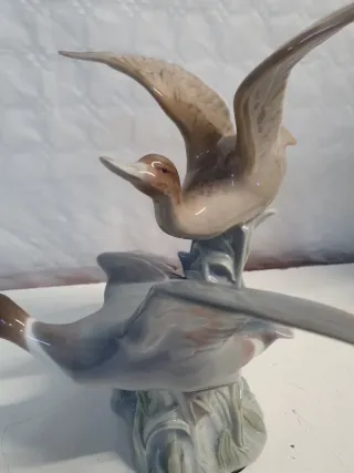 Figura Lladro Patos al Vuelo