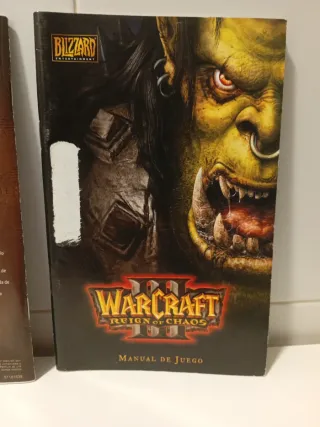 Manuales Warcraft PC Blizzard