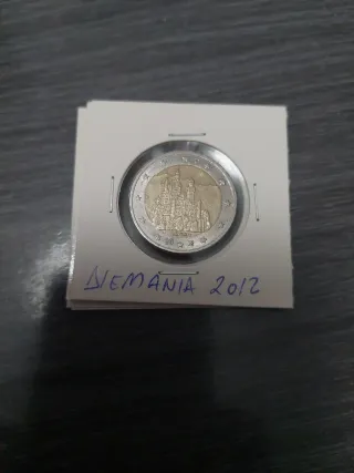 Moneda 2 Euros Alemania 2012