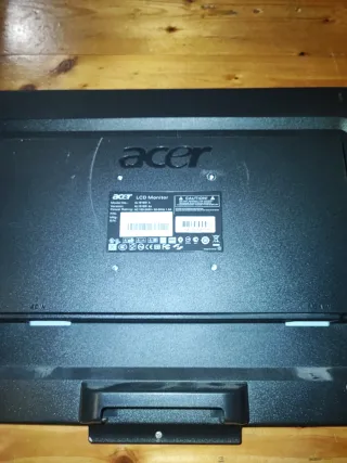 Monitor Acer Negro/Plateado