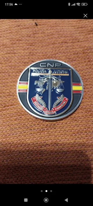 Moneda Policía Nacional