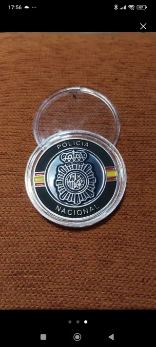 Moneda Policía Nacional