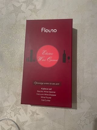 Sacacorchos Eléctrico Flouno 4 Piezas sin estrenar