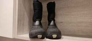 Botas de nieve infantiles negras