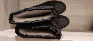 Botas de nieve infantiles negras