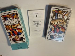 Lote 4 Mazos Tarot y Oráculo