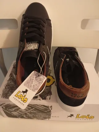 Zapatillas Lois Hombre Casual Marrones