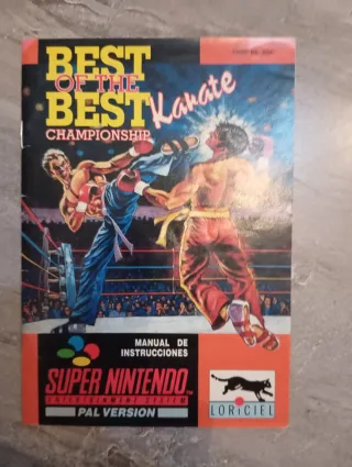 BEST of the BEST Karate Super Nintendo PAL