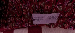 Falda pantalón Zara niña floral talla 13-14