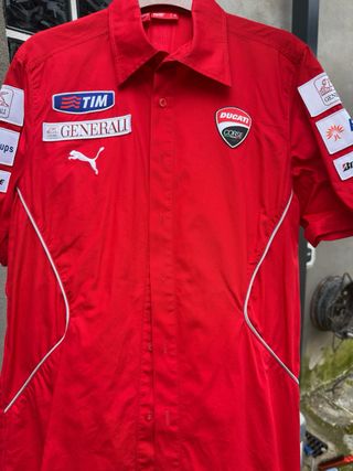 Camisa Ducati Corse Puma Vermelha