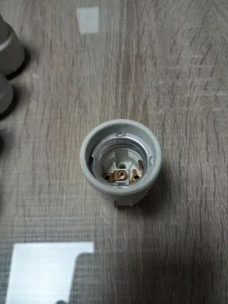 Portalamparas ceramica E27