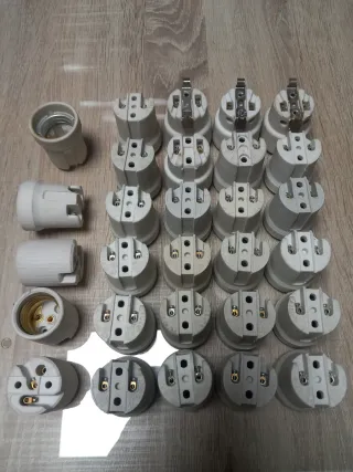 Portalamparas ceramica E27