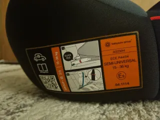 Seggiolino auto BQS con Isofix