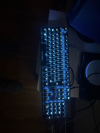 Teclado Gaming Razer Negro y Verde