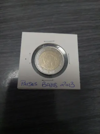 Moneda 2 Euros Países Bajos 2013