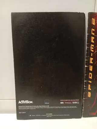 Manuales Spider-Man 1 y 2 Activision