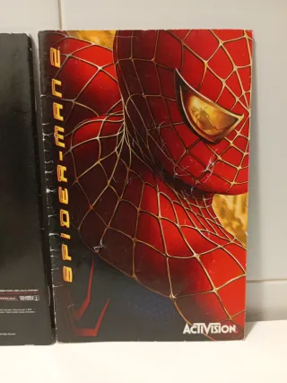 Manuales Spider-Man 1 y 2 Activision