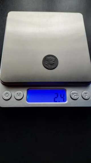 1 Céntimo sin OM 1867 Segovia