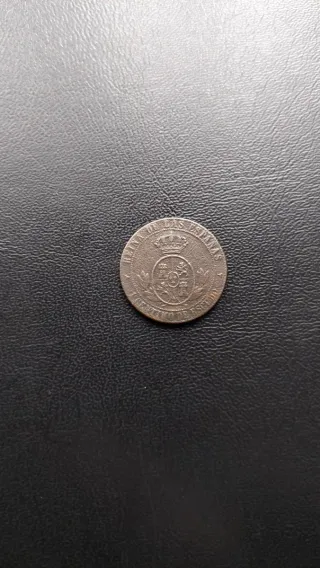 1 Céntimo sin OM 1867 Segovia