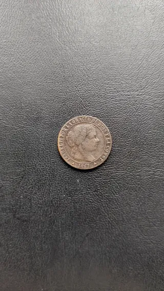 1 Céntimo sin OM 1867 Segovia