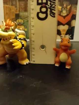 Charmander e Bowser King Nintendo