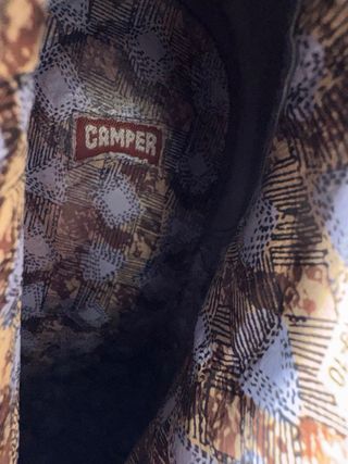 Botines camper piel negros talla 39
