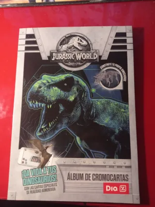 Álbum Cromocartas Jurassic World DIA