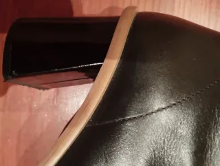 Botines piel tacón 7 cm