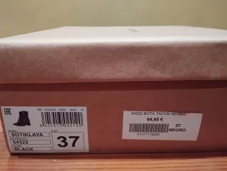 Botines piel tacón 7 cm