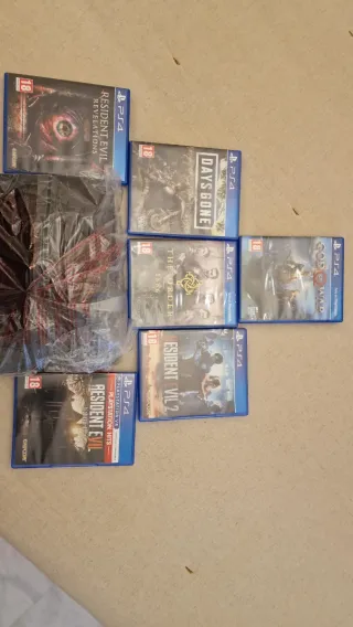 PS4 Slim 1TB + 6 Juegos "MUY POCO USO"